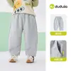 Temporada de Regreso a ClasesPantalones para Niños Familia Dudu Pantalones Deportivos para Niñas Otoño Ropa de Otoño Pantalones para Bebé de Jardín de Infancia Pantalones Largos para Niños