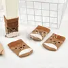 Capas de Tricô para Pés de Mesa e Cadeira com Animais Fofos Japoneses e Coreanos, Silenciosas, Antiderrapantes, Resistentes ao Desgaste, Protetores Espessos para Pés de Mesa