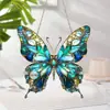 Decoración Colgante de Ventana de Acrílico 2D Pájaro de Colores Mariposa Fénix Día de San Valentín Transfronterizo Adorno para Colgar en Porche Exterior
