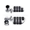 Pedales Traseros Modificados de Aleación de Aluminio para Motocicleta, Pedales Adecuados para Fabricantes Harley Par al por Mayor