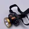 Linterna frontal pequeña recargable de batería de litio impermeable brillante Pesca nocturna Patrulla exterior Acampada Linterna de cabeza Montada en la cabeza Otra