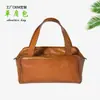 Nova Bolsa de Ombro Média em Couro de Vaca, Bolsa Feminina Fashion de Alta Qualidade, Bolsa de Mão de Couro Genuíno de Marca de Luxo Leve, Processamento Personalizado