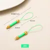 Lanyard Tejido de Mazorca de Maíz Multicolor, Accesorio Colgante para Joyería Hecha a Mano DIY, Lanyard para Teléfono Móvil, Al por Mayor en Stock