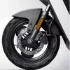 Rotor de Freno de Disco para Vehículos Eléctricos, Motocicletas, Scooters, Disco de Freno, Pastillas de Freno Delanteras y Traseras, Disco de Freno Mecanizado de Acero Puro