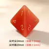 Fornecimento Direto da Fábrica Dnd Dungeons and Dragons Jogo de Tabuleiro Poliédrico Z01 Olho de Gato Laranja Yang Conjunto de Sete Dados