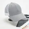 Gorra de red transpirable para protección solar de primavera y verano, moda deportiva simple para hombres y mujeres, gorra de béisbol versátil, gorra de red, venta al por mayor personalizada