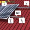 Suministrado Directamente por el Fabricante, Accesorios y Piezas para Soportes Fotovoltaicos Solares, Ganchos de Fijación para Techos de Teja, Soportes Fotovoltaicos de Acero Inoxidable