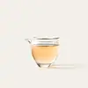 Taza de té de vidrio de borosilicato alto hecho a mano, engrosada, estilo japonés, jarra de té transparente, divisor de té de alto valor, pico, taza de té, vidrio resistente al calor