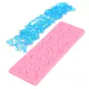Ferramentas de panificação Borda do bolo de renda Pavão molde de silicone decorativo suprimentos de panificação ocidental molde de fondant