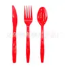 Transfronterizo Nuevo Rojo Dibujos Animados Decoración Fiesta Navideña Plato de Papel Servilleta Set de Vajilla Suministros de Decoración Venta al por Mayor