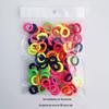Elástico de Cabelo Infantil de 2cm, Alta Elasticidade, Pequeno Anel de Toalha Que Não Machuca o Cabelo, Tiara de Menina, Elástico de Cabelo de Bebê, Elástico de Cabelo