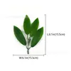Planta de Simulación Hojas Largas Eucalipto Decoración Colgante DIY Decoración del Hogar Flor Artificial Enredadera Enredadera Paisaje Accesorios de Hojas Falsas