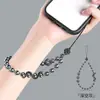 Corrente de Celular Lanyard Pulseira de Pérola Cristal Pulseira de Pulso Anti-Perda de Alta Qualidade Corda de Ombro Pingente Curto para Capa de Celular