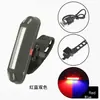 Luz da bicicleta Equitação noturna levou luz de advertência acessórios de equitação equipamento USB carregamento luz de ciclismo luz traseira da bicicleta