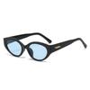 Gafas de sol ovaladas de moda con montura completa 2024 para fiestas, espectáculos, salidas al aire libre, para hombres y mujeres