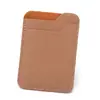 Bolsa para tarjetas de cuero bolsa para certificados logo personalizado estuche para tarjetas bancarias bolsa protectora de tarjetas anti-magnética ultradelgada dos tarjetas al por mayor