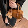 Bolsos de otoño e invierno para mujer 2024, nuevo bolso de hombro, bolso de bolos de moda popular, bolso de mano Maillard, bolso cruzado