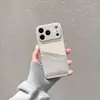 Adecuado para iPhone 17 Pro Max, ventana grande se transforma instantáneamente en una funda de teléfono, funda protectora con tarjetero de patrón de mezclilla Apple 16, transfronterizo