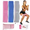 Mini Bandas de Resistência de Crochê Bandas de Puxar para Yoga Bandas Elásticas Fitness Conjunto de Bandas para Glúteos