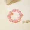 Pulsera Ovalada Irregular Acrílica Europea y Americana Transfronteriza Elegante Exagerada Nicho Alta Gama Moda Elegante Joyería de Mano