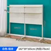 Estante de panel perforado de metal, modificado en un estante de escritorio para niña, estante de almacenamiento de pie, escritorio de computadora, estante de exhibición multicapa