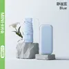Mini Guarda-chuva de Cartão para Sol, Proteção Solar, Cápsula para Chuva ou Sol, Compacto, Guarda-chuva Dobrável Portátil para Meninas com Bom Visual