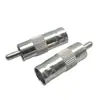 Adaptador de video para cámara de vigilancia RCA a BNC, conector macho RCA a hembra BNC a cámara de TV.