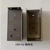 Código de Ángulo de Instalación Rápida para Porche de Sol Aleación de Aluminio Accesorios para Porche de Sol Código de Ángulo de Acero Inoxidable Tubo Cuadrado Conector Universal