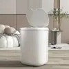 Cubo de basura inteligente de 18L cuidadosamente seleccionado para sala de estar en el hogar transfronterizo, cocina automática con tapa, baño de aspecto elegante