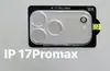 Adecuado para Película de Lente Apple 17Pro, Cobertura de Pantalla Completa 17Promax, Película Templada Integrada 3D Transparente para Lente 16Pro