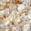 Flores artificiais feitas de tecido de seda, pequenas flores de cerejeira e flores de pêssego, acessório de cabelo Hanfu, grampo de cabelo estilo antigo DIY, ornamento de cabelo, acessório de flor artificial