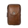 Cross-border Novo Masculino Celular Cintura Cinturão Masculino Bolsa de Telefone Móvel Casual Cowhide Ombro Crossbody Bag