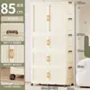 Em Estoque Guarda-Roupa Doméstico Sem Instalação Armário de Armazenamento de Brinquedos para Lanches de Bebê Armário de Armazenamento para Sala de Estar Guarda-Roupa Simples Infantil