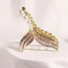 Pinza para el pelo de cola de pez perlada de nuevo producto transfronterizo, estilo coreano, nicho, elegante, de princesa, pinza grande para el pelo de sirena, pinza para el pelo de perla