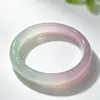 Pulseira Macaron de Calcedônia Selecionada da Moda Leve de Luxo Cor de Primavera Presente para Namorada Pulseira de Ágata Cor de Primavera Atacado