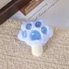 Novo Chaveiro Pingente de Pelúcia Patinha de Gato Desenho Animado Bolsa de Menina Artesanal DIY Roupas Sapatos Chapéus Meias Acessórios Materiais Auxiliares