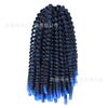Aliexpress Temu Peluca Crochet Rizada Africana Springtwisthair Fibra de Alta Temperatura Cabello Rizado de Primavera