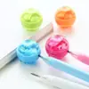 Apontador especial para grafite 2.0mm apontador automático infantil para Escola Primária cor de gelatina portátil