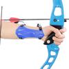 Protector de brazo de goma para arco y flecha competición competitivo protector de codo arco compuesto tradicional de tiro recto deporte de tiro con arco arco recurvo protector de tiro