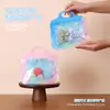 Bênção para o fim do semestre e vestibular, temporada de formatura, saco transparente autovedante de desenho animado para papelaria cultural e criativa, lanches, doces e presentes