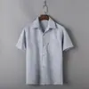 Camisa de Lino de Manga Corta Estilo Tang para Hombres de Mediana Edad y Mayores con Cuello Estilo Chino, Camisa de Algodón y Lino, Camisa de Ropa para Laicos