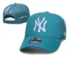 Gorra de Béisbol de Malla NY de Marca de Moda para Mujer Primavera y Verano Nueva Bordada Grande Estándar con Visera Protector Solar Transpirable Gorra de Malla para Hombre