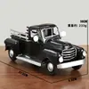 Decoración retro americana para el hogar, mueble de TV para sala de estar, mueble para vinos, artesanías de metal, modelo de coche clásico