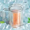 Copo Gelado para Bebidas Refrescantes, Copo de Cerveja de Verão, Copo de Gelo, Copo para Bebidas, Copo de Chá, Copo de Água, Copo com Alça para Mulheres, Jarra de Água Fria