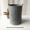 Balde de Flores Vintage Antigo Florido Vaso de Lata Estilo Americano Vaso de Ferro Forjado Vaso de Flores Floricultura Ornamento de Flores