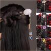 Horquilla de pelo antigua Horquilla de pelo Disco Pelo Borla Peine Simple Combinable Atmósfera Tocado Pelo Horquilla Tocado Hanfu Accesorios para Caminar para Mujer