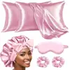 Modelador de Cachos Sem Calor Transfronteiriço, Ferramenta de Cachos para Dormir Preguiçoso, Máscara de Olhos para Cachos Ondulados Grandes, Touca de Dormir, Fronha, Conjunto de Seda