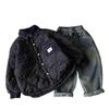 Chaqueta acolchada de algodón ligera para niño pequeño, bonita, invierno 2024, nueva, cárdigan grueso y cálido para niños y niñas, top para niños