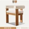 Mesa y silla de comedor de teca para exteriores, mesa y silla de madera maciza para patio de villa, mesa y silla de comedor de jardín para exteriores, mesa y silla nórdica para exteriores