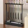 Nuevo Exhibidor de Raquetas de Bádminton y Tenis Estante de Exhibición Estante de Almacenamiento de Equipos Deportivos para Gimnasio Estante de Exhibición de Artículos Deportivos